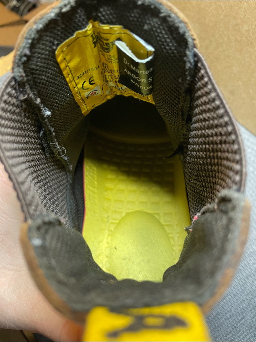 Dr. Martens Men’s Brown Leather Chukka Boots with Yellow Stitching - Picture 10 of 10